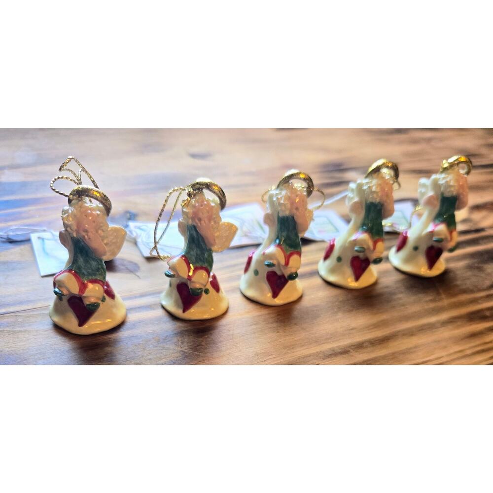 Midwest of Cannon Falls Angel Bells Christmas Ornaments Fran Welch Collection